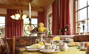 Morgenmadsbuffet hver dag mod et gebyr