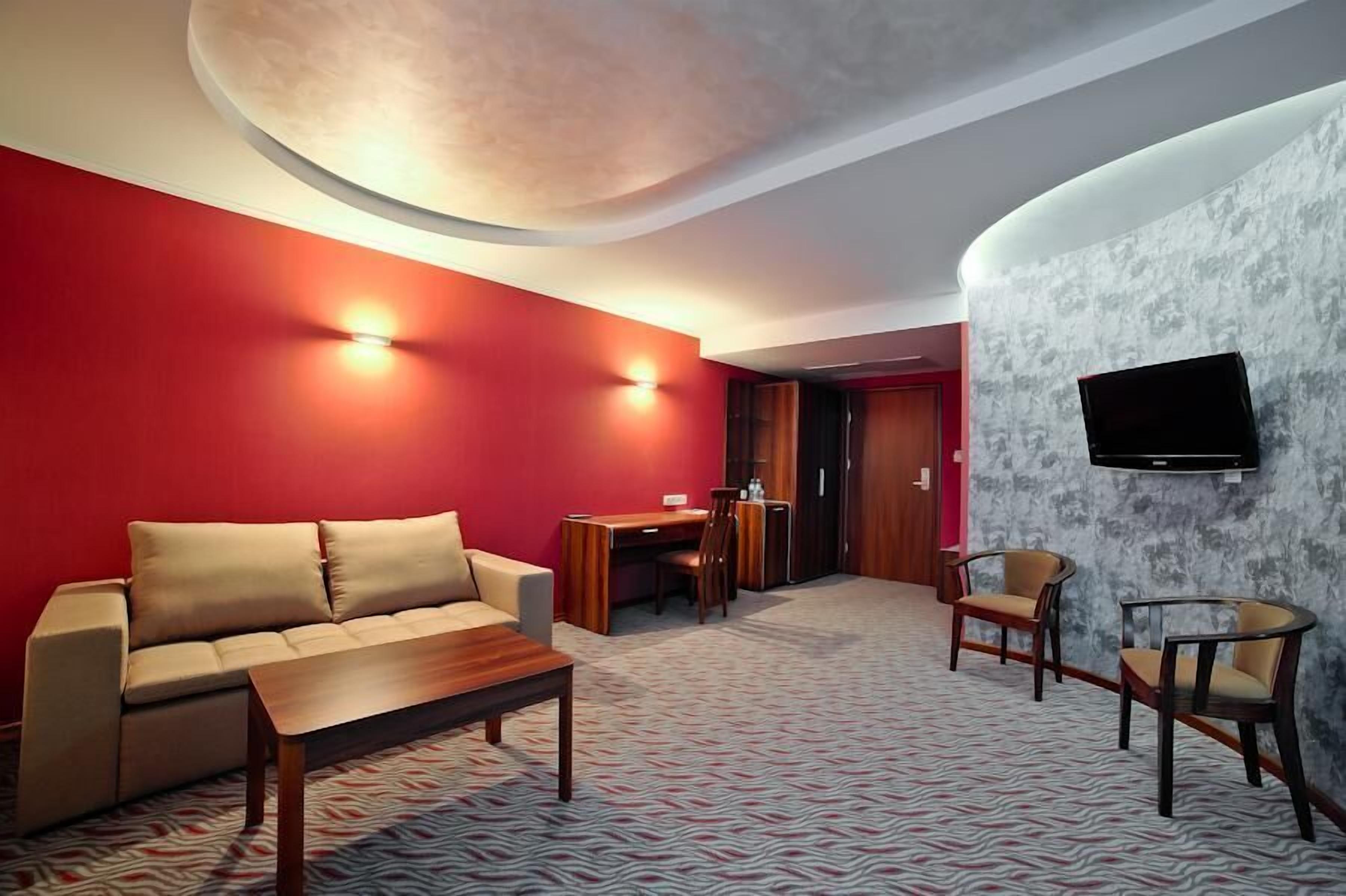 standard apartment | living room | flat-screen tv, table football, ping pong