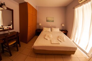 Apartment, 2 Schlafzimmer, Meerblick | Verdunkelungsvorhänge, schallisolierte Zimmer, kostenlose Babybetten