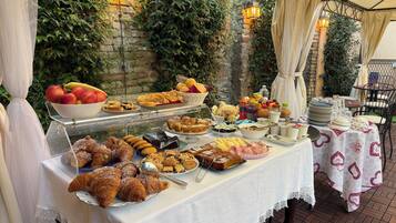 Kontinental frokost er inkludert hver dag