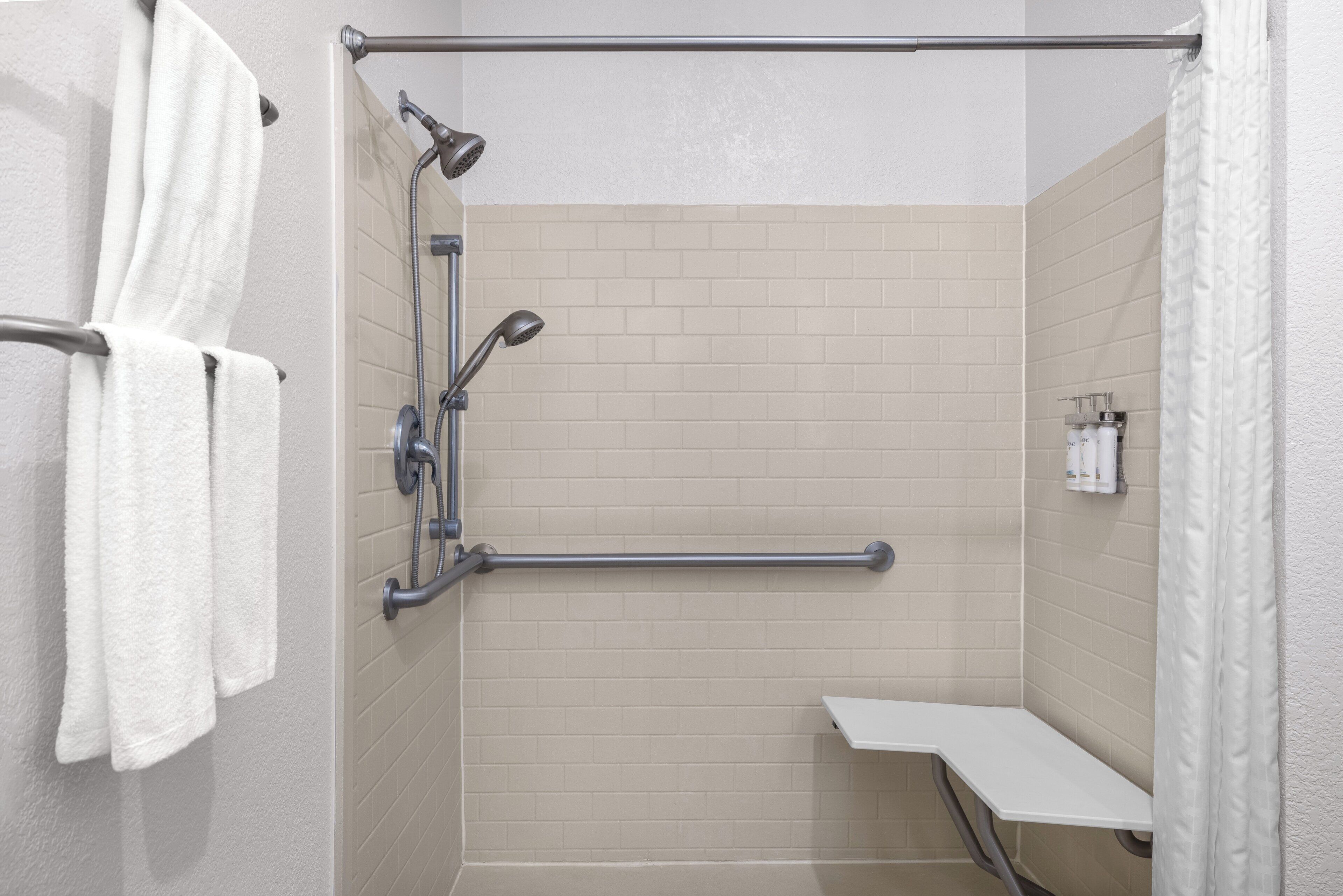 suite, 1 bedroom, accessible (roll-in shower) | 1 bedroom, in-room safe, desk, iron/ironing board