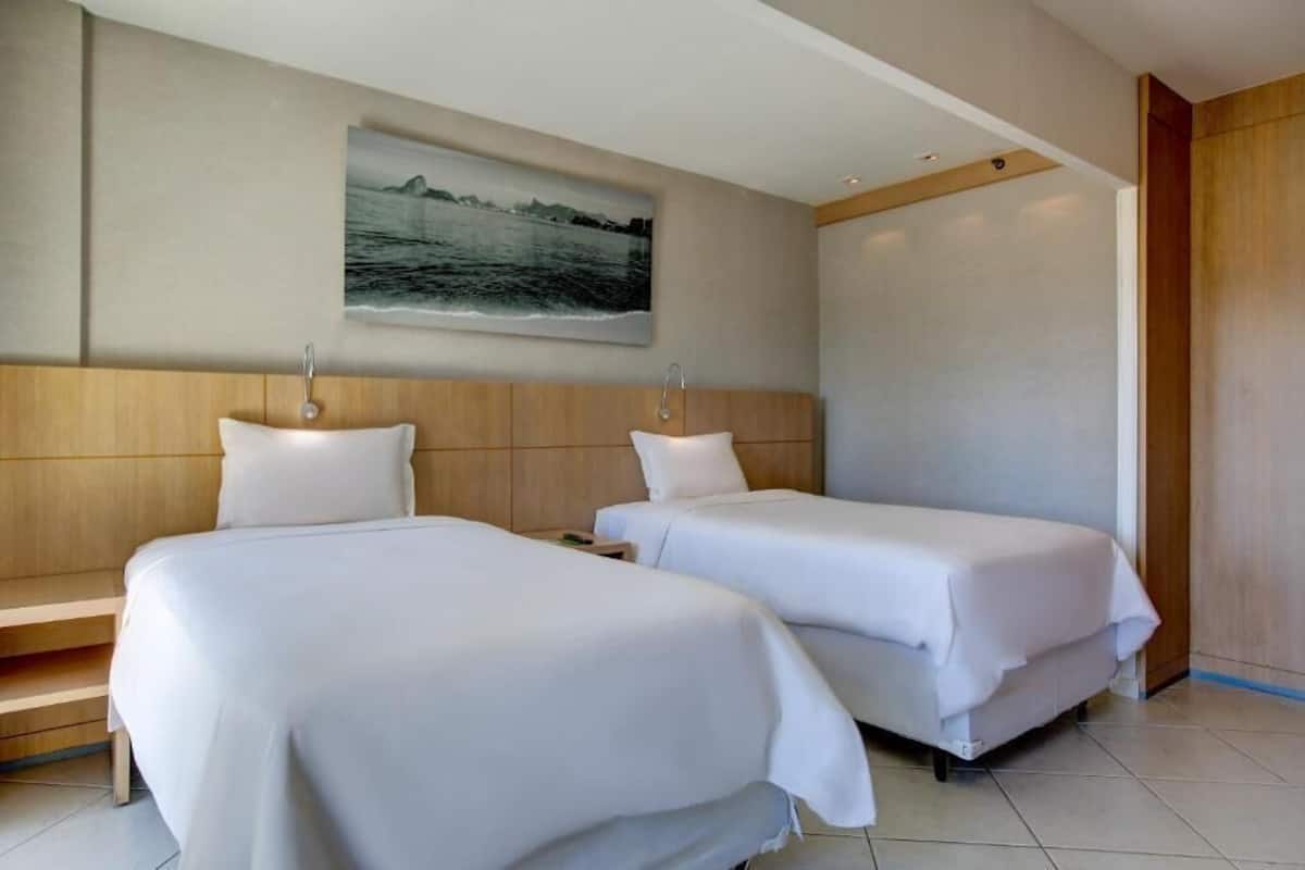 Chambre Deluxe Double ou avec lits jumeaux, 2 lits une place, non-fumeur