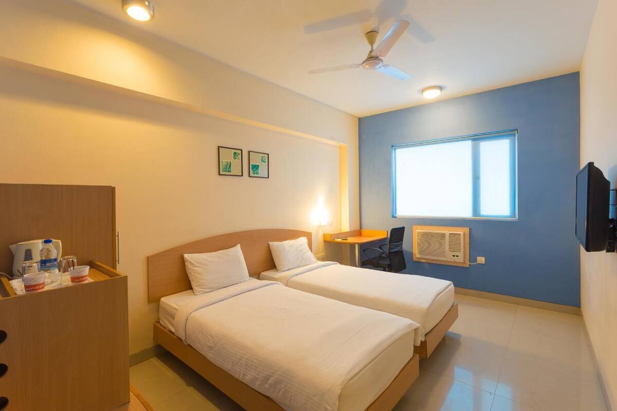 In-room safe, desk, iron/ironing board (on request), free WiFi