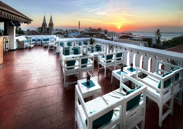 Terrasse sur le toit