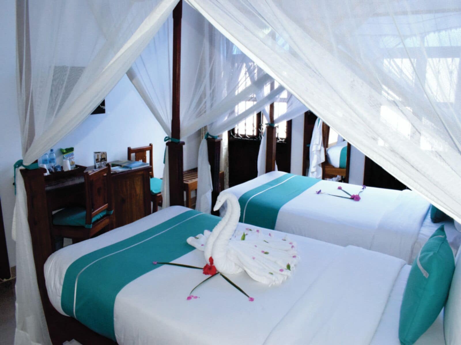 Tomannsrom – standard, 2 enkeltsenger, ikke-røyk, aircondition | Minibar, safe på rommet, individuelt dekorert og individuelt innredet