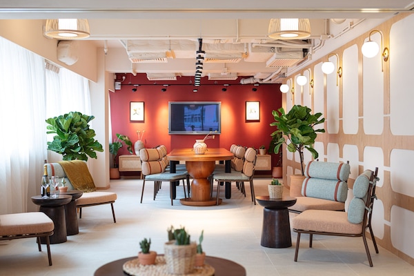 Lobby sitting area