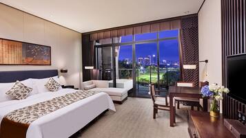 Deluxe Double Room | 1 bilik tidur, peralatan tempat tidur premium, bar mini