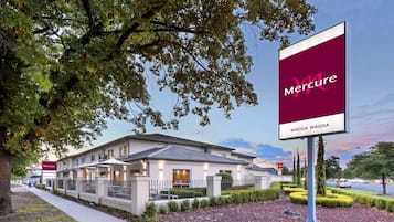 Front of property - evening/night