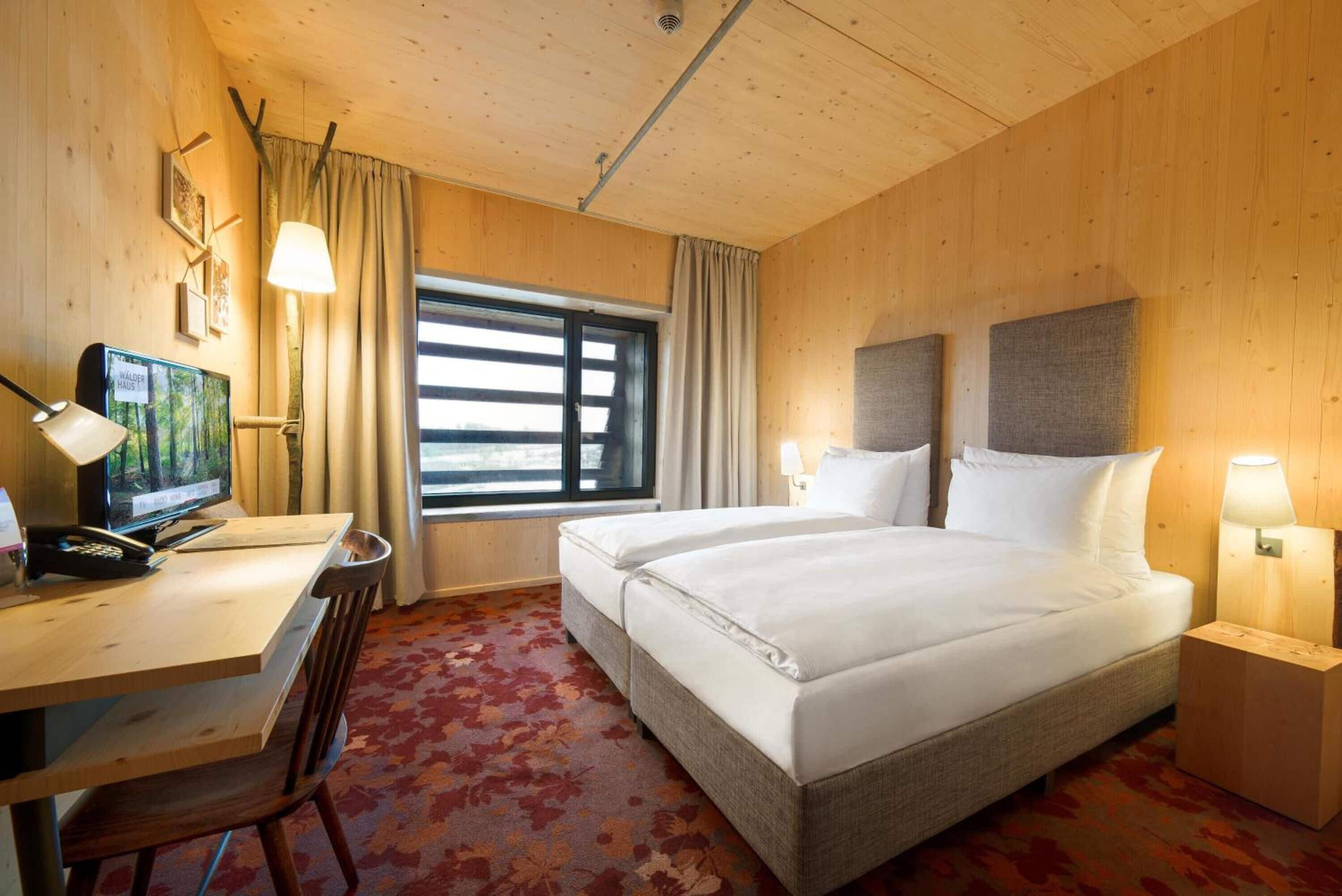 1 bedroom, hypo-allergenic bedding, in-room safe, desk