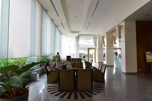 Sala de estar en el lobby