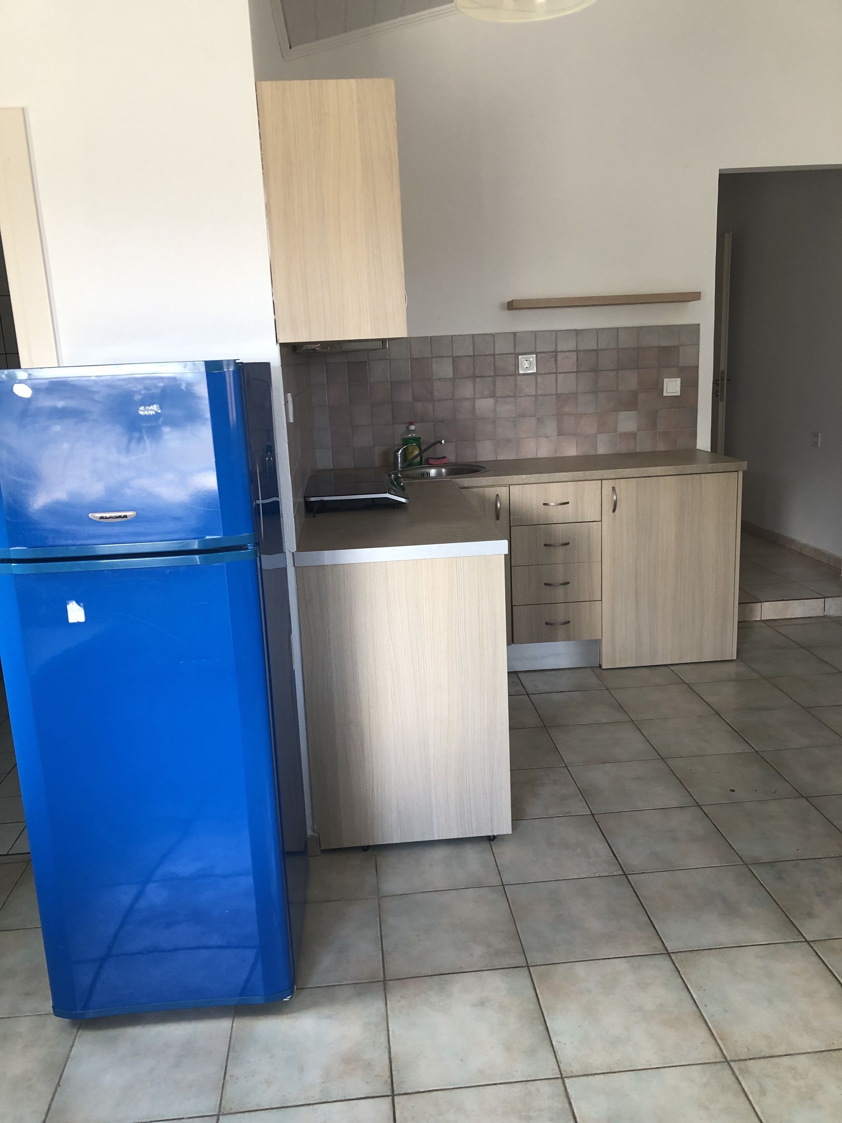 two-bedroom apartment ground level | shared kitchen | mini-fridge