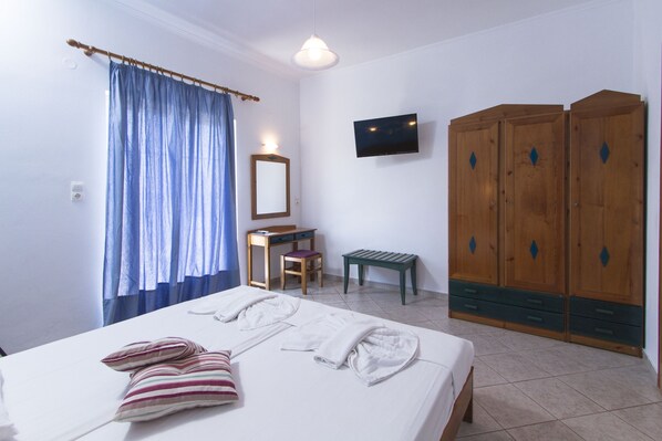 Wifi gratis y ropa de cama