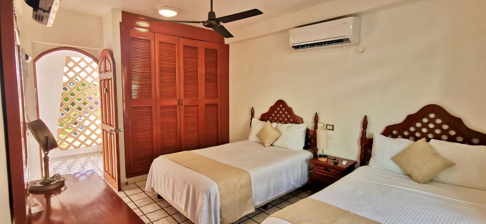 Caja de seguridad en la habitación, wifi gratis y ropa de cama 