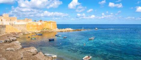 Apartment, 1 Schlafzimmer, Terrasse, eingeschränkter Meerblick | Ausblick vom Zimmer