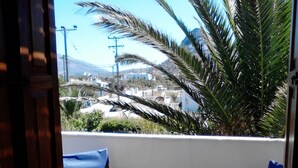 Studio | Balcony view - Meroi Studios (Skiros)