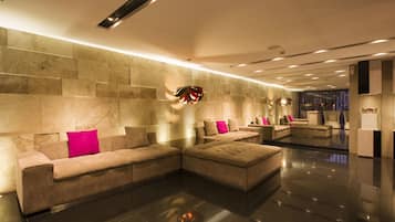 Sala de estar en el lobby