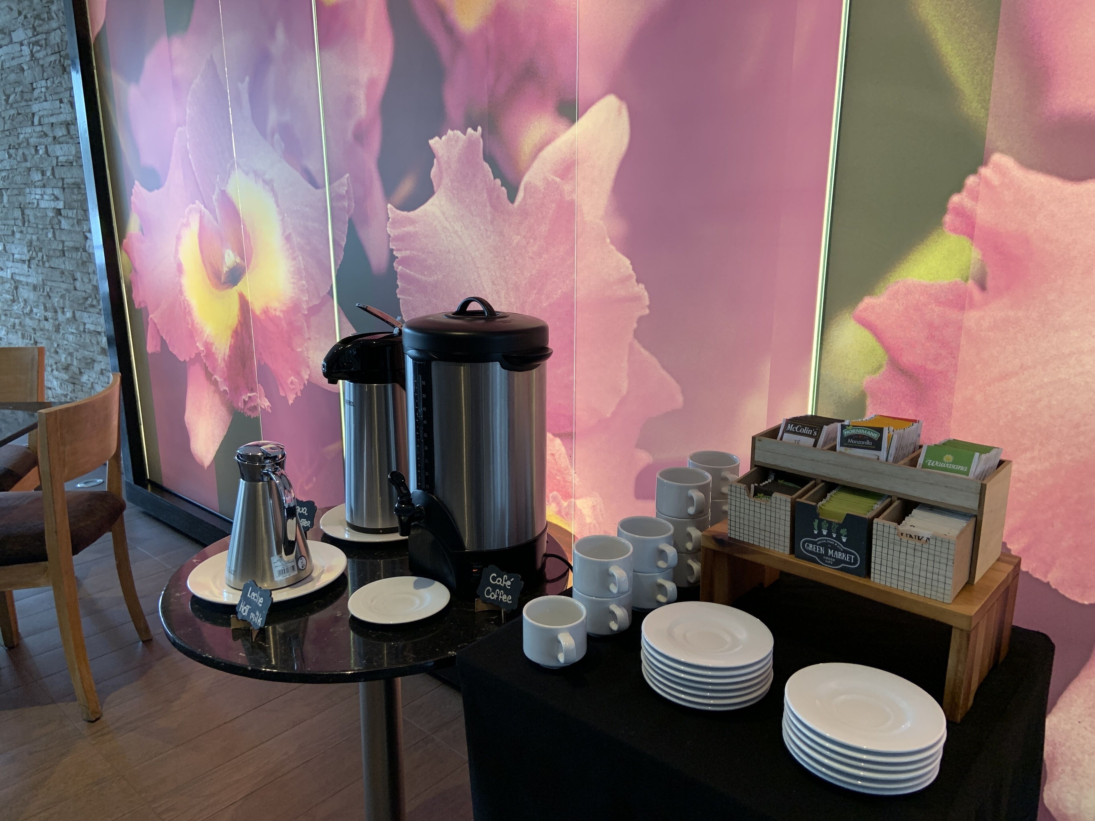 daily buffet breakfast (usd 12 per person)