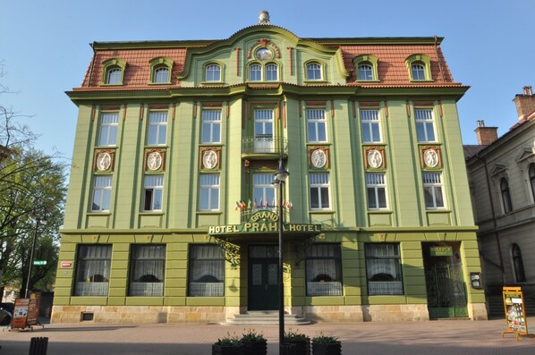 Facciata della struttura