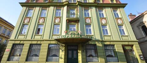 Voorkant van accommodatie