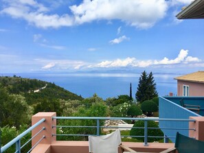 View from room - Mira Resort (Lefkada)
