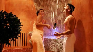 Sauna, kropsbehandlinger, aromaterapi, body wrap-behandlinger