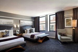 In-room safe, desk, laptop workspace, iron/ironing board