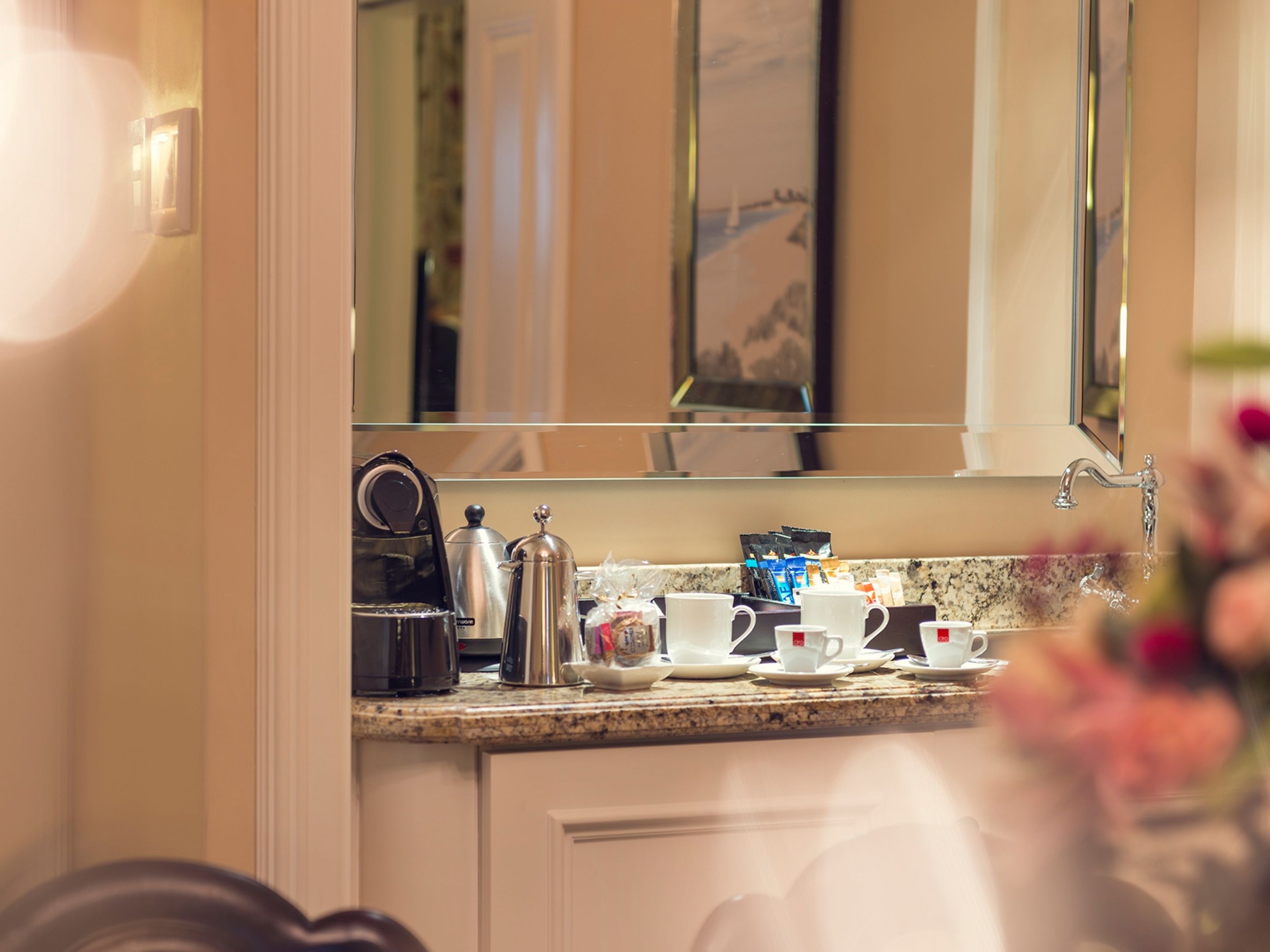 luxury suite | coffee and/or coffee maker