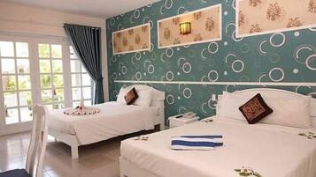 Minibar, in-room safe, blackout curtains, soundproofing