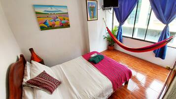 Down duvets, in-room safe, iron/ironing board, free WiFi