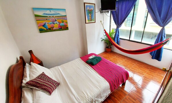 Standard Double Room, 1 Queen Bed, Mountain View, Mountainside | Down duvets, in-room safe, iron/ironing board, free WiFi