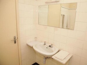 Free toiletries, hair dryer