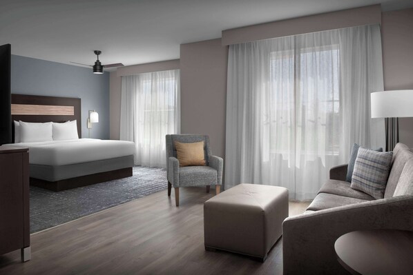 In-room safe, desk, free WiFi, bed sheets - Homewood Suites by Hilton Orlando Airport (Orlando)