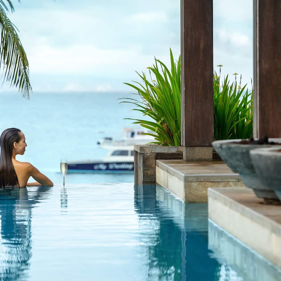3 outdoor pools, open 6:00 AM to 7:00 PM, pool umbrellas, sun loungers