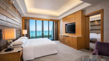 家庭套房, 2 間臥室, 海景 (Balcony) | 1 間睡房、高級寢具、迷你吧、房內夾萬