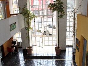 Interior entrance