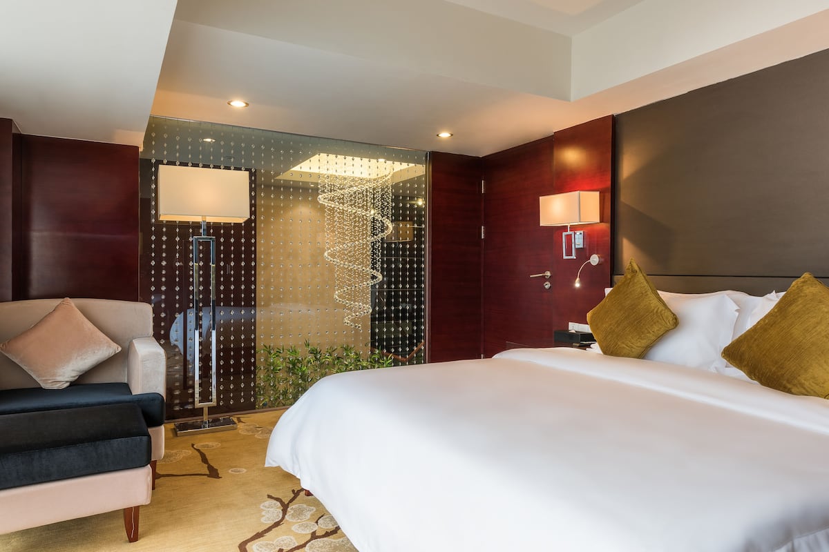 1 habitación, minibar, caja de seguridad en la habitación y escritorio