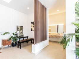 Sala de estar en el lobby