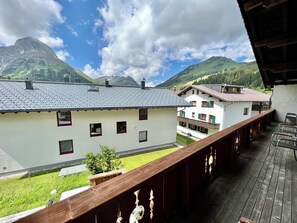 Comfort Double Room, Mountain View | View from room - Haus Schrofenstein (Lech am Arlberg)