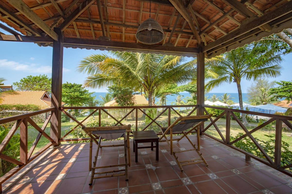 Bungalow Deluxe, vista al mar | Vista a la playa o el mar