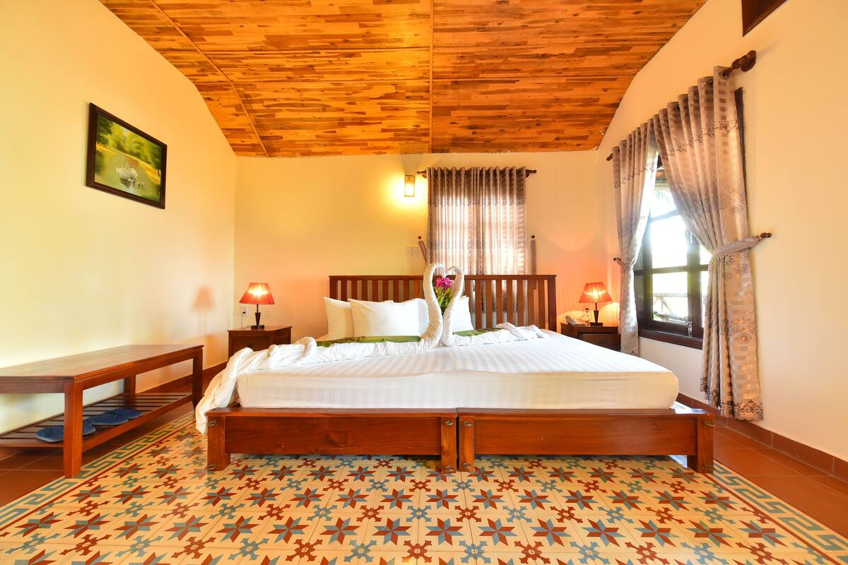 romantic bungalow, beach view | 1 bedroom, minibar, in-room safe, desk
