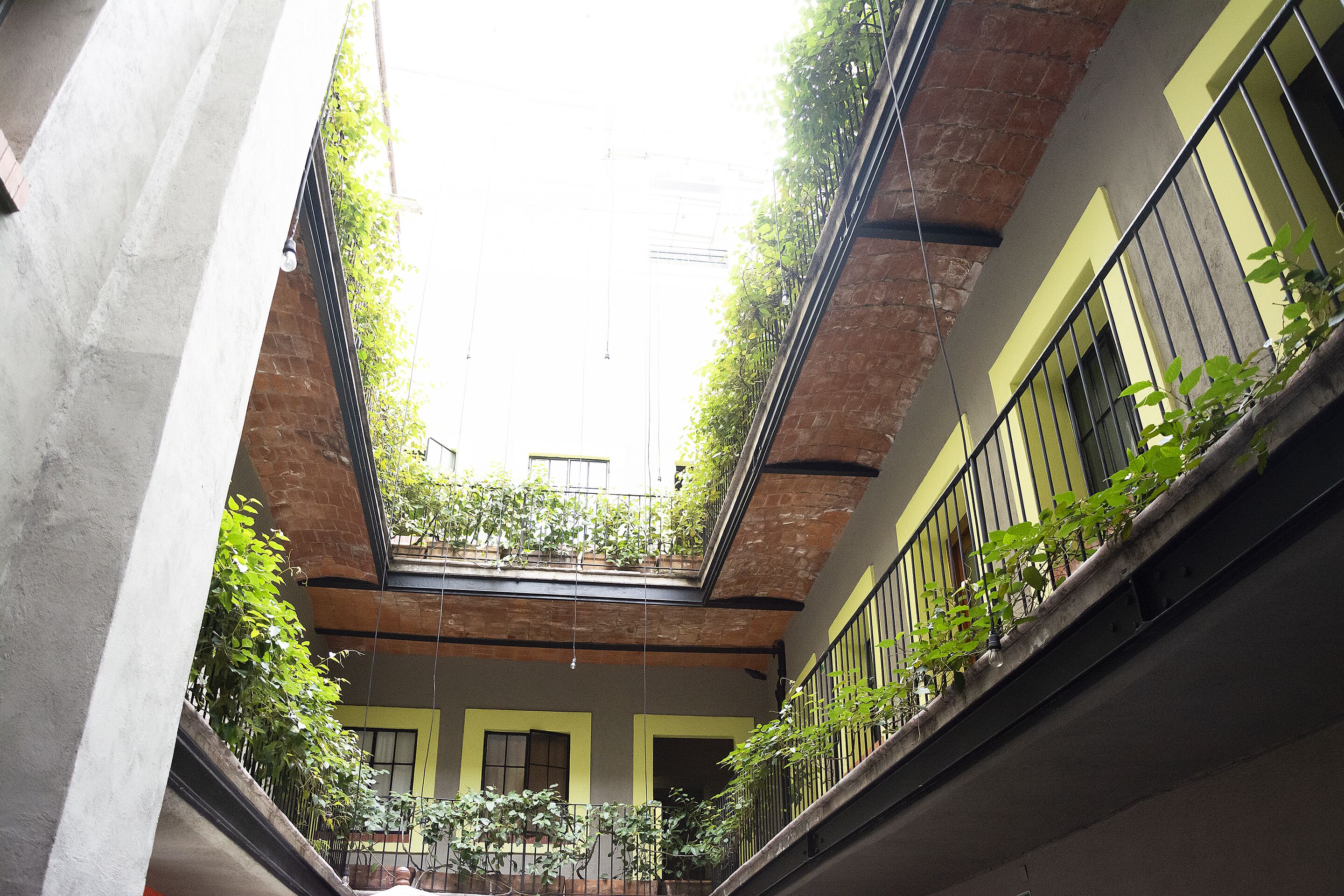 Habitación básica | Vista al patio