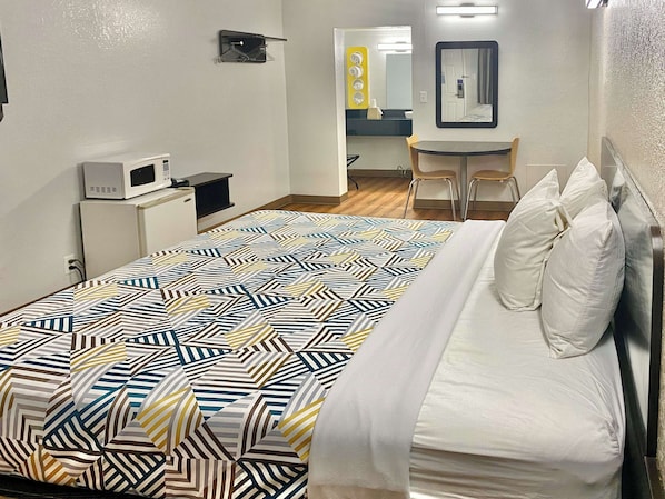 Wifi gratis y ropa de cama