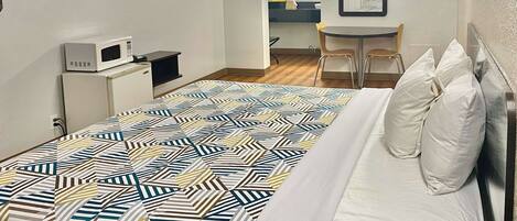 Free WiFi, bed sheets