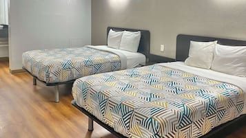 Free WiFi, bed sheets