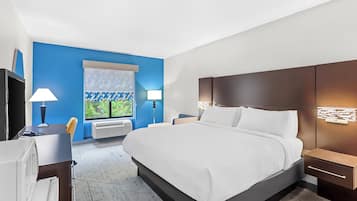 Egyptian cotton sheets, premium bedding, pillowtop beds, desk