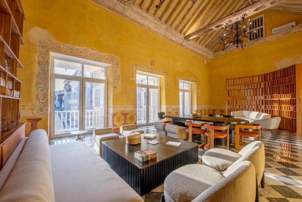 Lobby sitting area