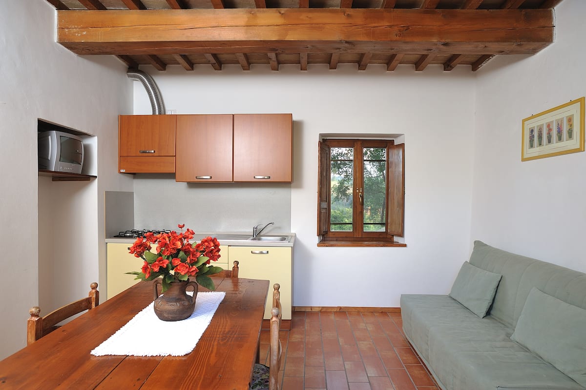 Standard Apartment, 1 Bedroom (2 people) | Living area | TV