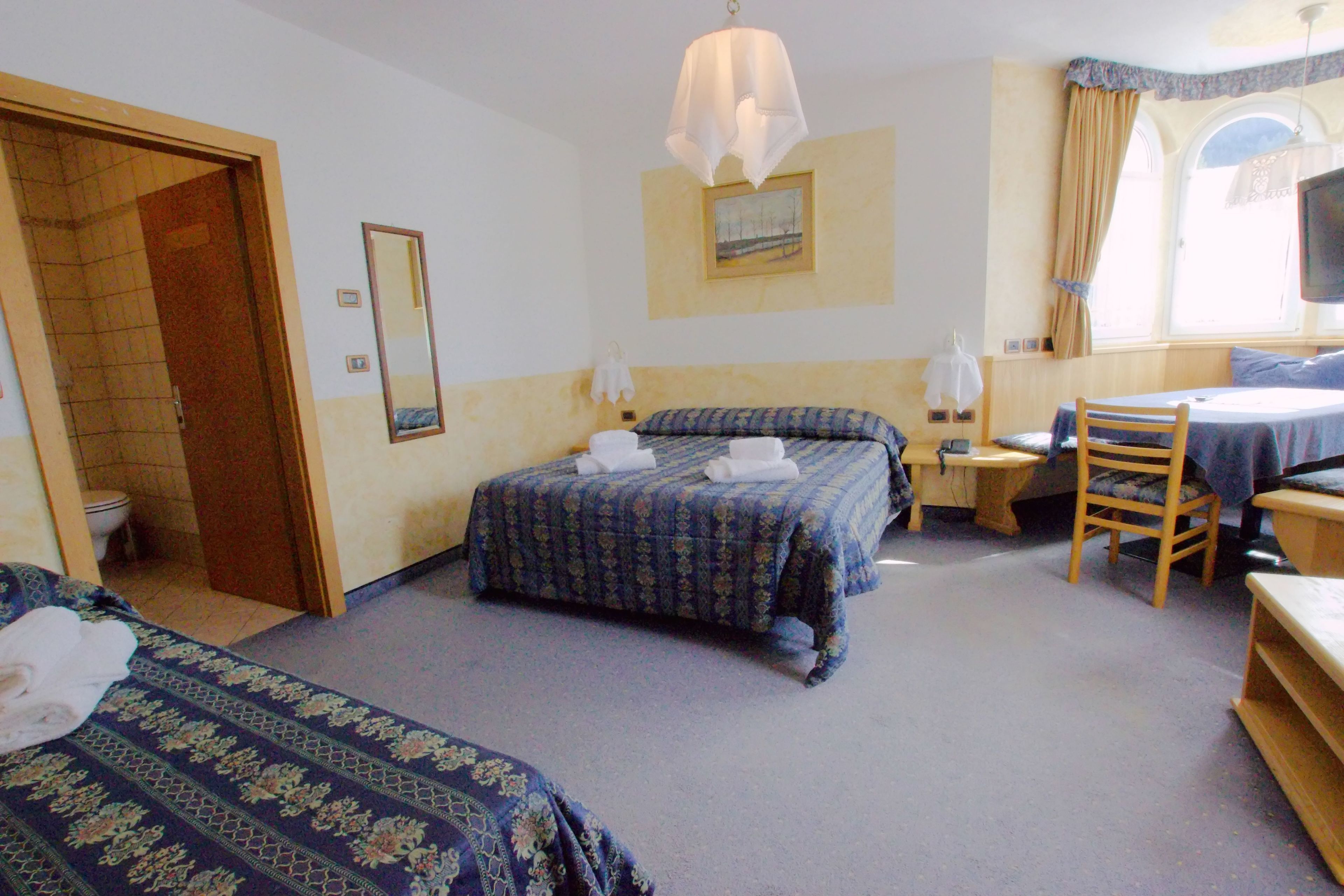 triple room | hypo-allergenic bedding, down duvets, in-room safe, desk