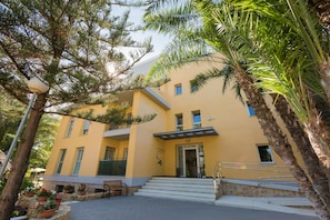 Fassade der Unterkunft