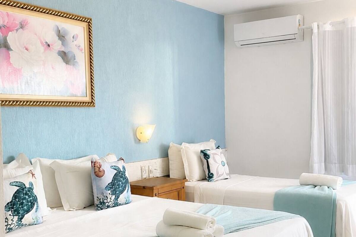 Chambre Triple Standard, vue mer